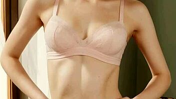 Eastern European Models Pose In Flowery Underwear And Lingerie