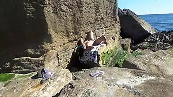 African Beauty Tempts With Stunning Curves at Nudist Beach!