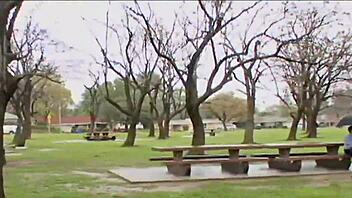 Slut brunette gets fingered in stockings on bed by huge cock.