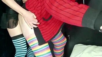 Brunette Pegs Big Cock Milf Lola with Strap-On