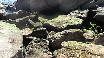 African Beauty Tempts With Stunning Curves at Nudist Beach!