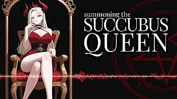 Goth milf succubus summons you for erotic femdom roleplay
