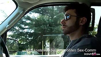 Half-Asian Leilani Li picked up n' fucked by huge white cock