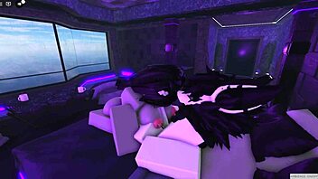 oh my god, her friend came and fucked the bored roblox girl!