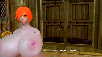 Big Booty Redhead Nude In Skyrim?