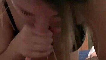 my ex girlfriend sucks my monster big cock in blowjob