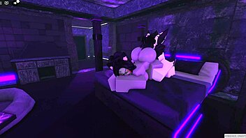 oh my god, her friend came and fucked the bored roblox girl!