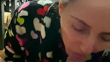 pov of someone sucking on something tasty