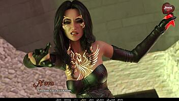 Sandstorm Play Ends in Shaved Creampie Fun