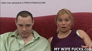 Wife acts as slut slave for big black cock pornstar in pov fucking