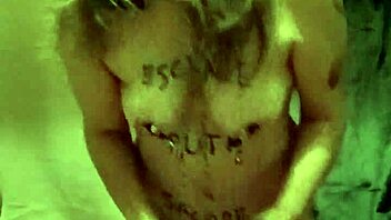 2024 Slave F Self-Bondage Session with Belt, Submission, and Humiliating Spanking on Display