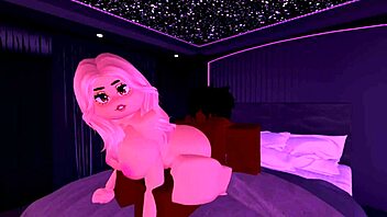 Blonde Bitch Rides Monster BBC Hardcore!