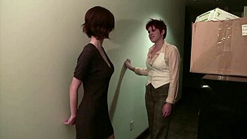 Lesbian Lily Cade Pounds Jay Taylor with Strap-On