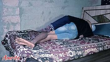 step sister indian desi girl explores first-time fingering in college dorm room