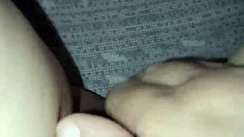 This milf has a tight and hairy pussy.