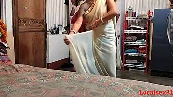 Madam Slams Husband Hard at Home in Saree Chudai Official Video!