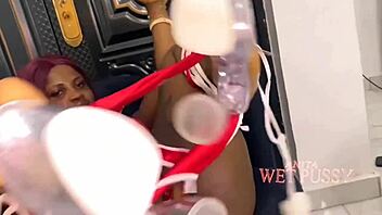 anita's wet pussy on long drive?