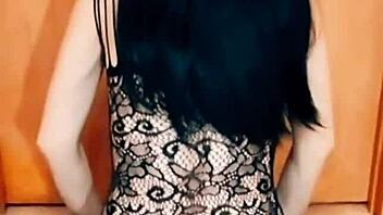 Skinny 40-Year-Old Sexwife Drilled by Husband's Brother in Tight Anal Action