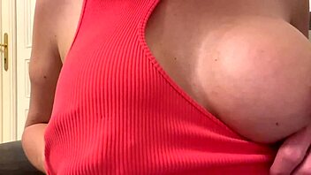 uhh clothespins on nipples n spitting on my pierced big boobs