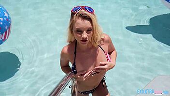 Steaming sweet Kitchen action with teen Riley star