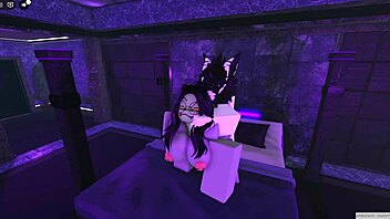 oh my god, her friend came and fucked the bored roblox girl!