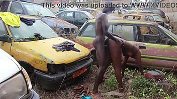 Garage Fuck with Client, Tight Plump Body, Big Black Cock.