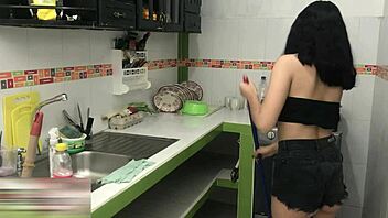 A nice sister loves riding her brother’s cock