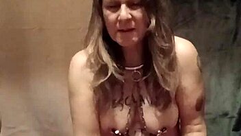 2024 Slave F Self-Bondage Session with Belt, Submission, and Humiliating Spanking on Display