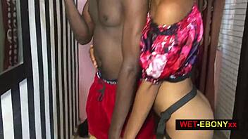 Wet Pussy Dripping Before Work Fuck in Missionary