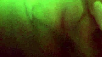 Pretty ebony woman masturbates solo