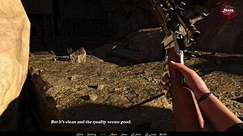 Sandstorm Play Ends in Shaved Creampie Fun