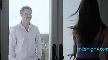 Older BF got my roommate jealous, made me so wet!