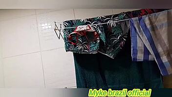 my sister-in-law bea cherry came over to fuck me hard, gave me her ass, and begged for cum in her mouth. see full on sheer and red.