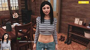 hey, this curvy teen in sexy outfit from Rosewater Manor 124 is so hot