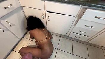 Bro, I Pound Curly-Haired Ebony Teen’s Fat Ass and Big Tits Hard