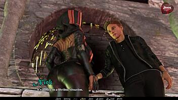 Sandstorm Play Ends in Shaved Creampie Fun