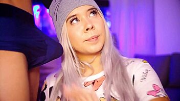 this submissive latina craves cum on her tongue every night for sleep