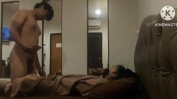 black nylon milf creampie