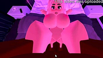 A blonde woman fucks with a black guy and rides his big cock