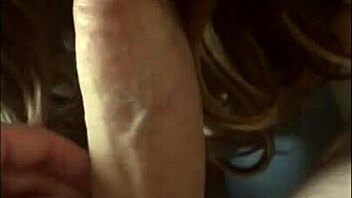 Damn! Huge white cock gets pov blowjob from my wife!