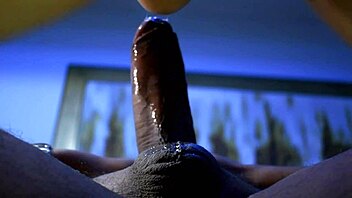 Narrating the deep throat experience with big cock.