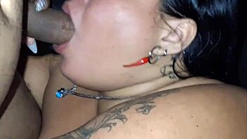 Brazilian Prostitute Gives Pussy to Many at Wild Party