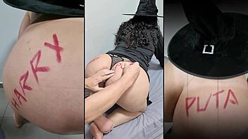 Happy Halloween With Fat Latina Milf