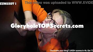 i swallowin' 9 loads each from rocky and cory milfs at gloryhole