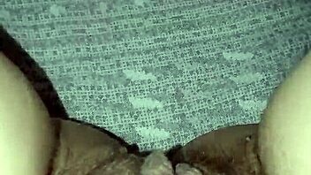 This milf has a tight and hairy pussy.