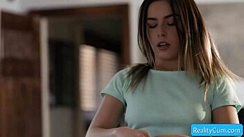 chanel camryn ricky spanish - sexy horny step sis seduces step-brother and rides him good