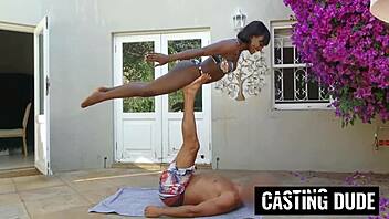 black college babe cheats with quick ride