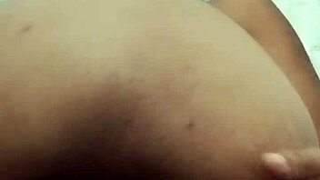 latina ass stretching during masturbation session