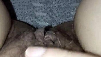 This milf has a tight and hairy pussy.