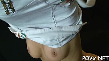 Is That Shaved Pussy Ready For Rough Pounding By Erected Cock?